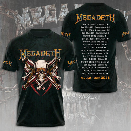 Megadeth 3D Apparel – NGHIAVT3618