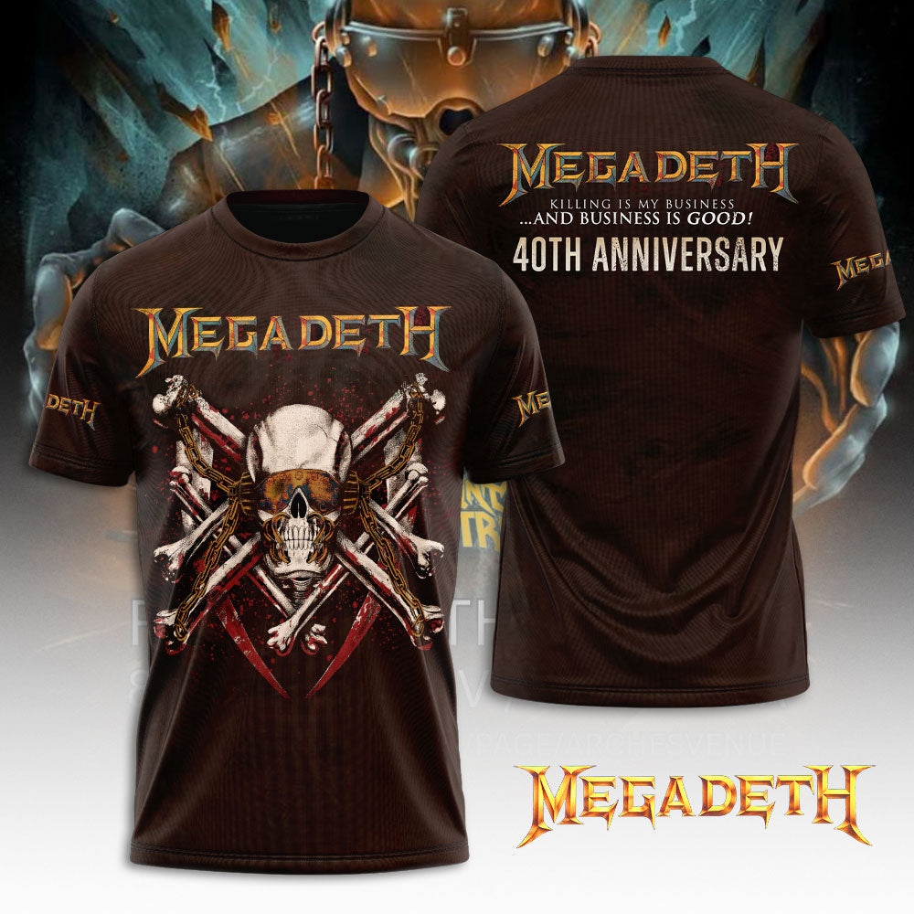 Megadeth 3D Apparel – NGHIAVT3623