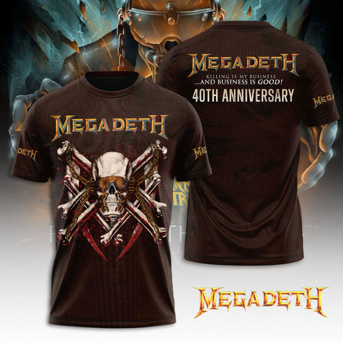 Megadeth 3D Apparel – NGHIAVT3623