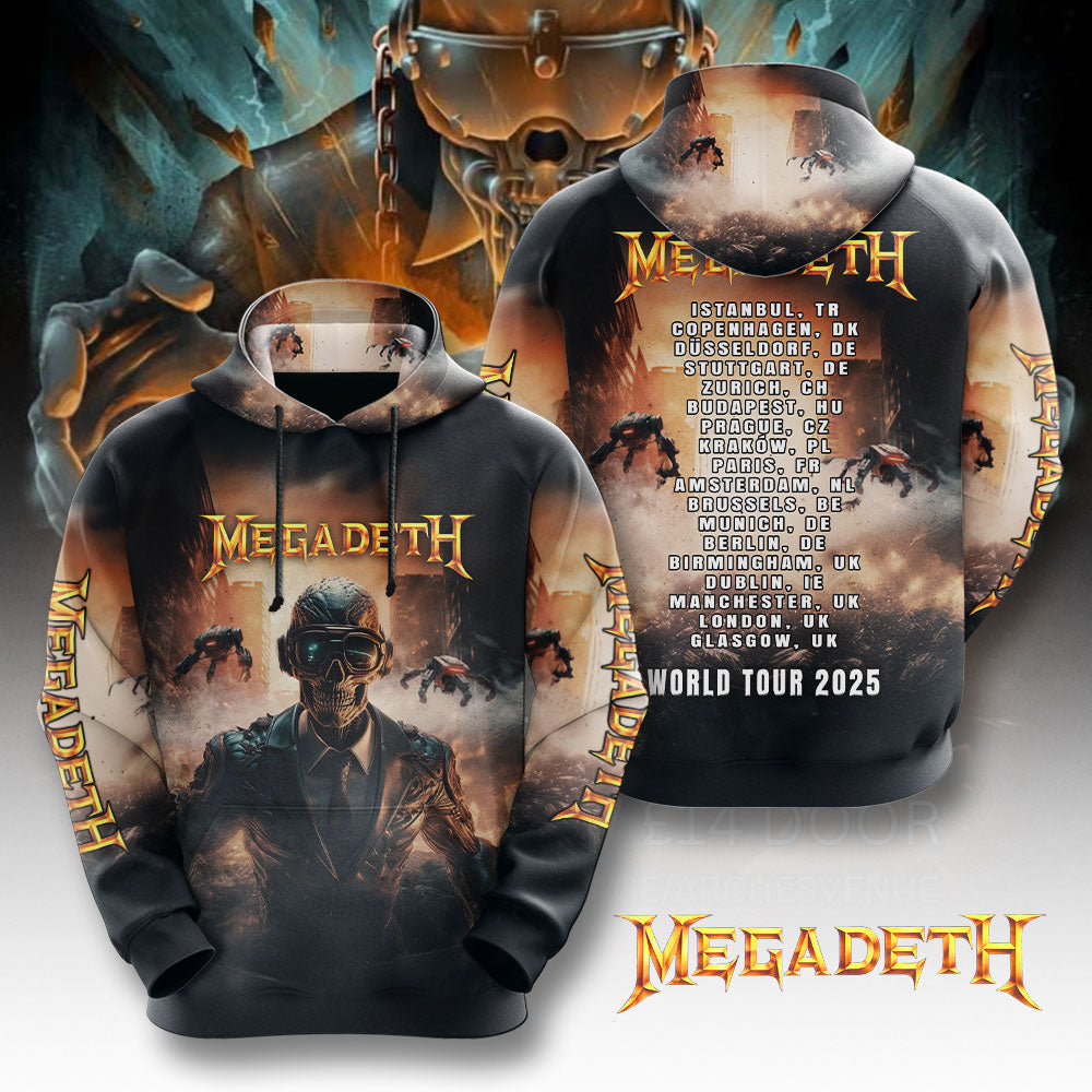 Megadeth 3D Apparel – NGHIAVT3624