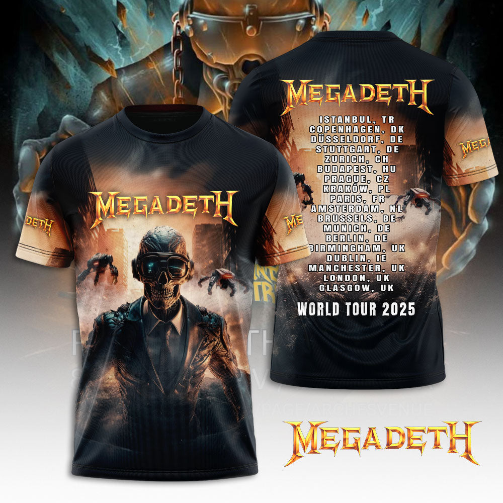 Megadeth 3D Apparel – NGHIAVT3624