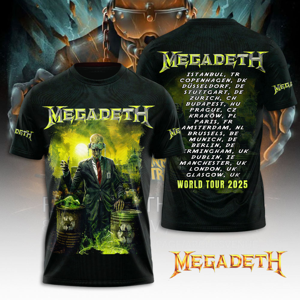 Megadeth 3D Apparel – NGHIAVT3625
