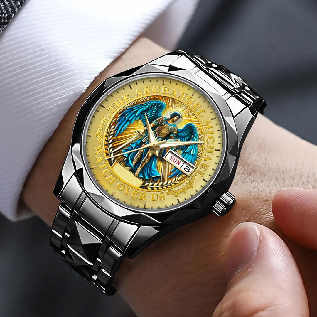 The Archangel Michael Alloy Luxury Quartz Watch – NGHIAVT3735