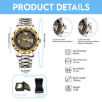 The Archangel Michael Alloy Luxury Quartz Watch – NGHIAVT3738