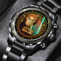 Star Wars Black Stainless Steel Watch – NGHIAVT3943
