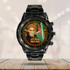 Star Wars Black Stainless Steel Watch – NGHIAVT3943