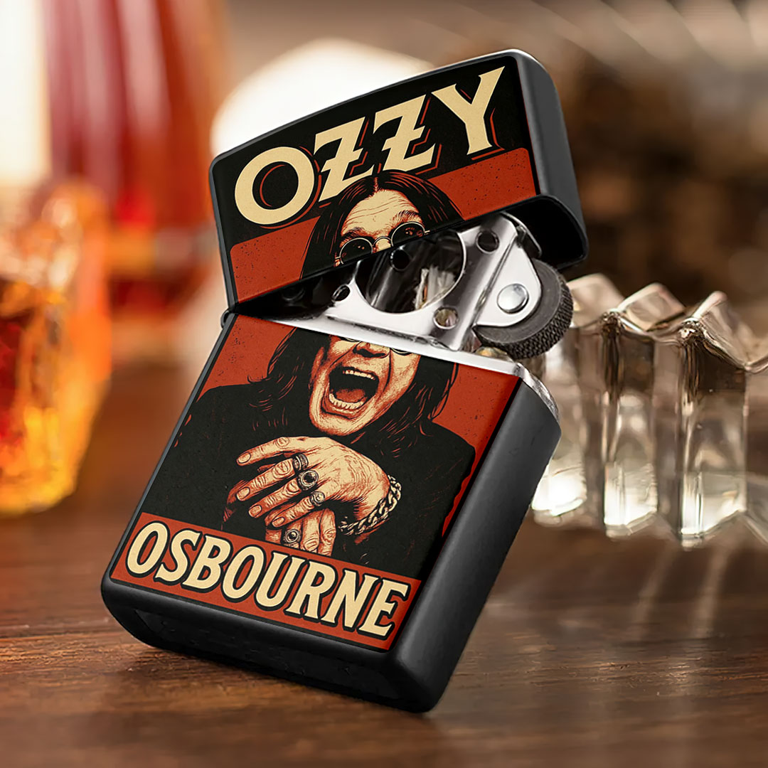 Ozzy Osbourne Zippo Lighter Case (No Insert) – NGHIAVT3973