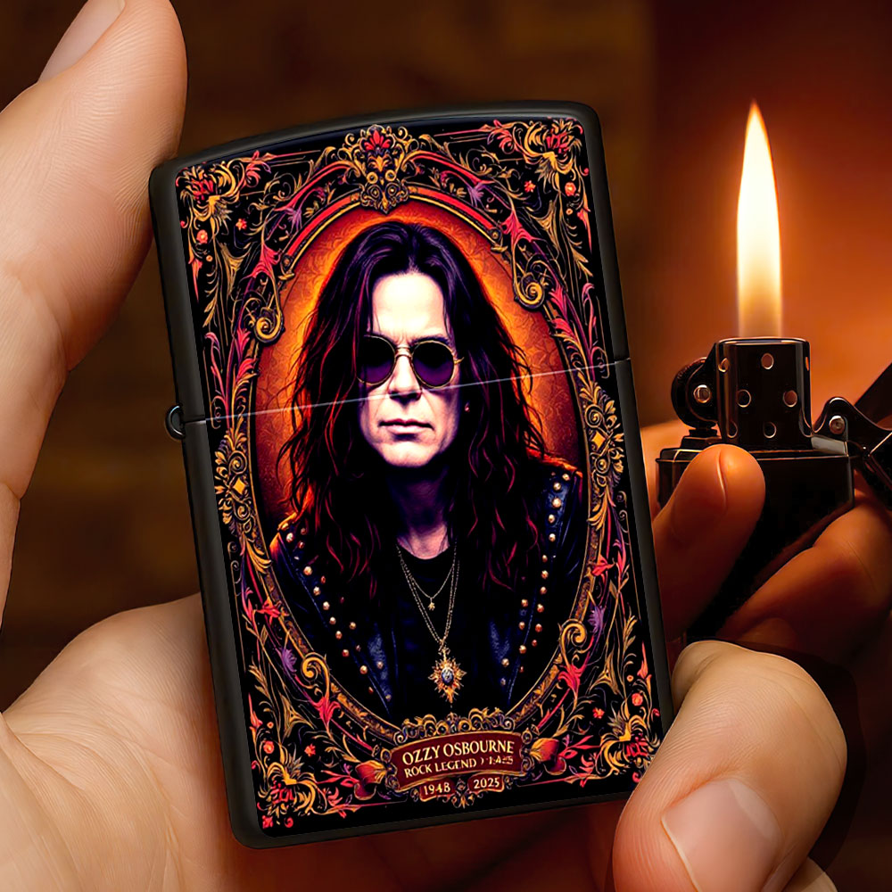 Ozzy Osbourne Zippo Lighter Case (No Insert) – NGHIAVT3980