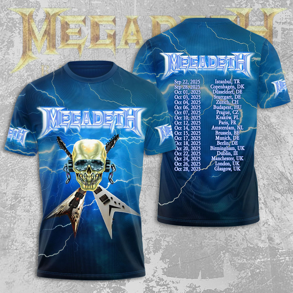 Megadeth 3D Apparel – NGHIAVT5023