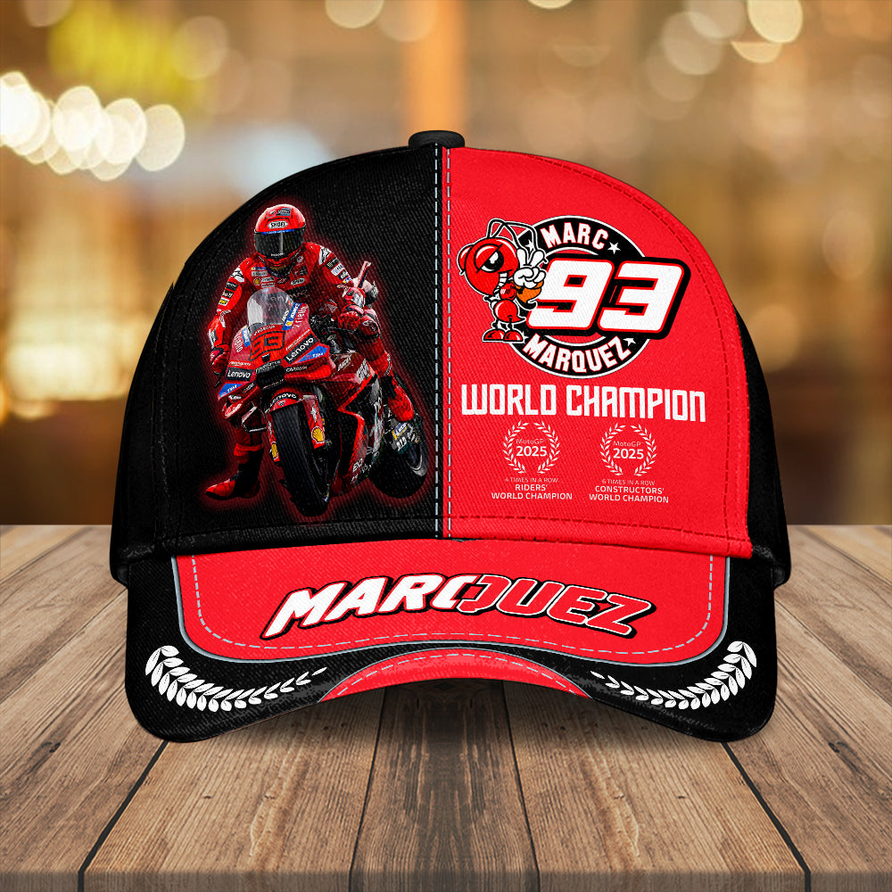 Ducati Lenovo Team x Marc Márquez 2025 Classic Cap – NGHIAVT5137