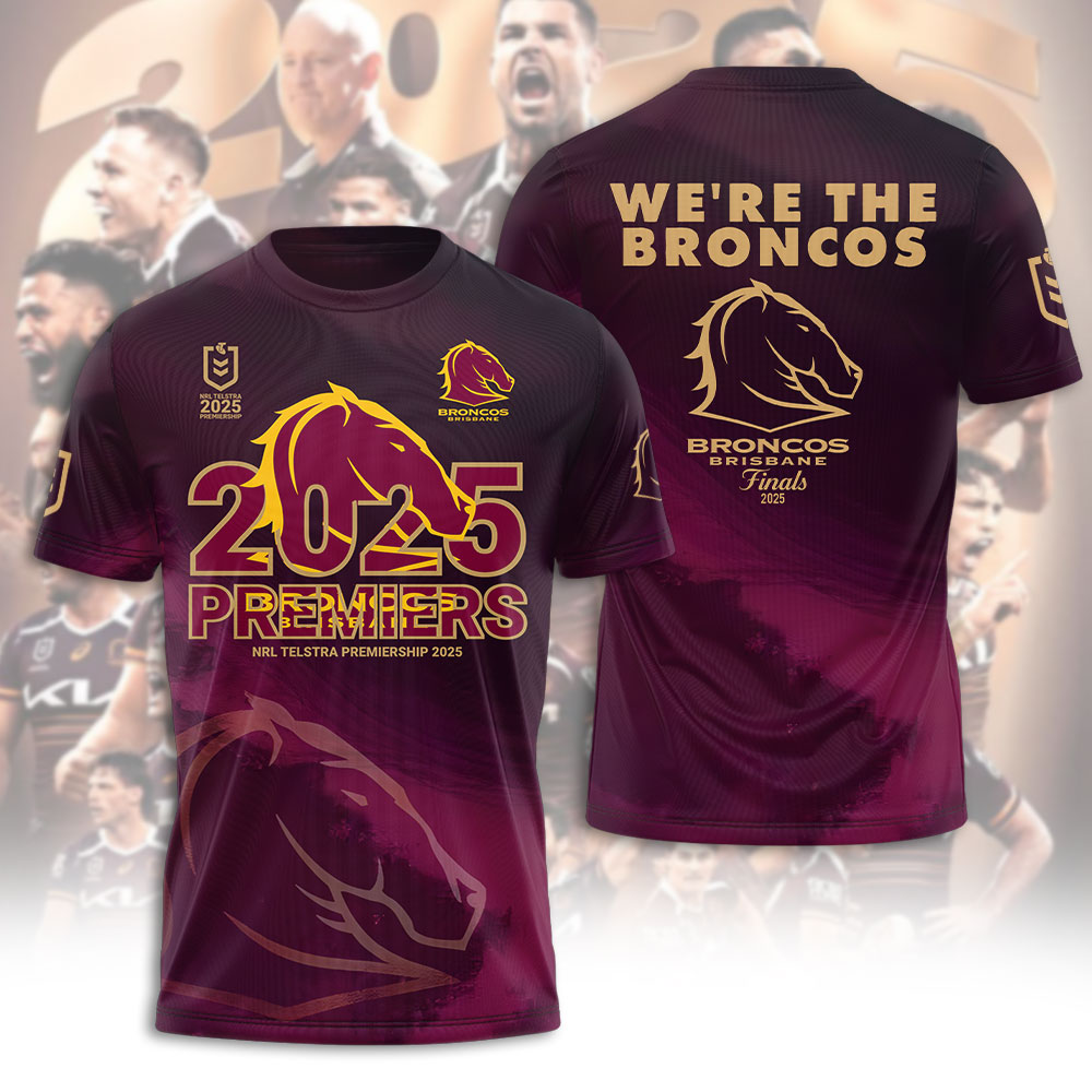 Brisbane Broncos 2025 3D Apparel – NGHIAVT5176
