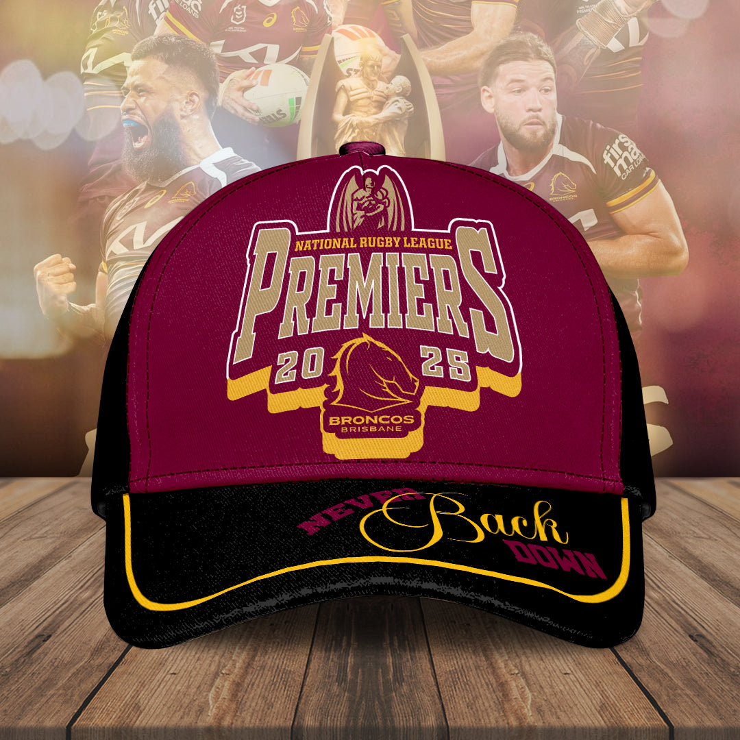 Brisbane Broncos 2025 Classic Cap – NGHIAVT5186