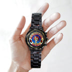 Grateful Dead Black Stainless Steel Watch – NGHIAVT5211