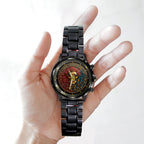 Grateful Dead Black Stainless Steel Watch – NGHIAVT5213