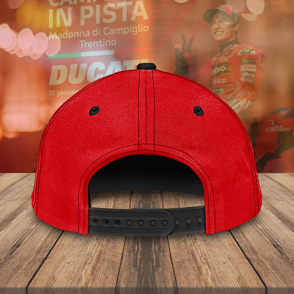 Ducati Lenovo Team x Marc Márquez 2025 Classic Cap – NGHIAVT5237