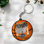 Las Vegas Aces WNBA 2025 Custom Shape 2-sided Keychain – NGHIAVT5269