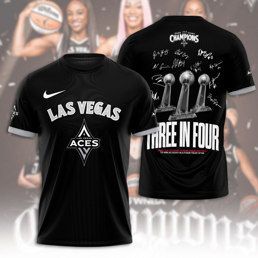 Las Vegas Aces WNBA 2025 3D Apparel – NGHIAVT5270.1