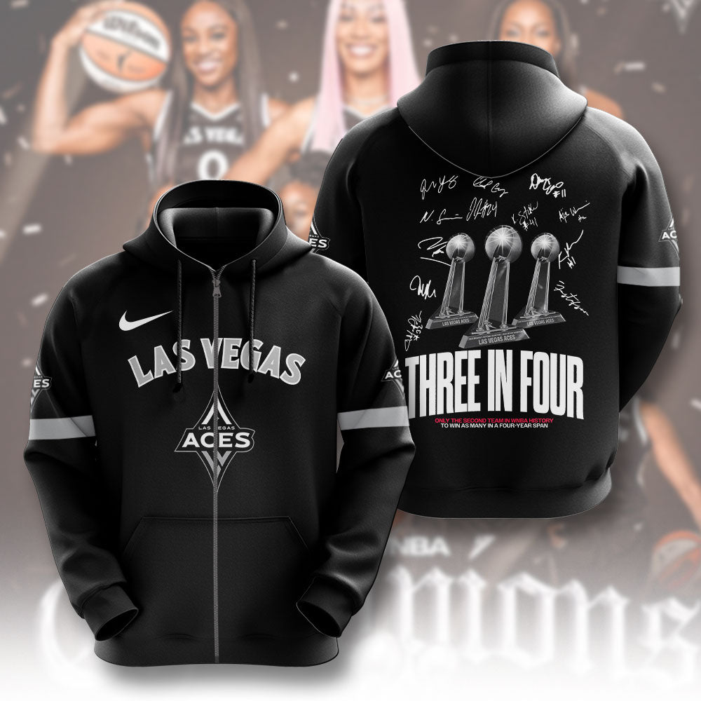 Las Vegas Aces WNBA 2025 3D Apparel – NGHIAVT5270.1