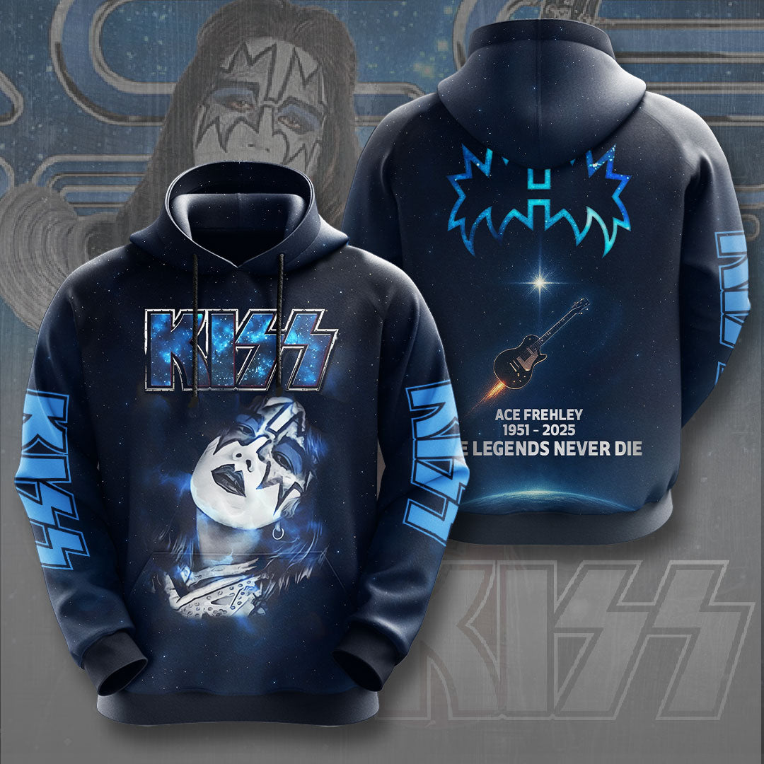 KISS x Ace Frehley 2025 3D Apparel – NGHIAVT5346