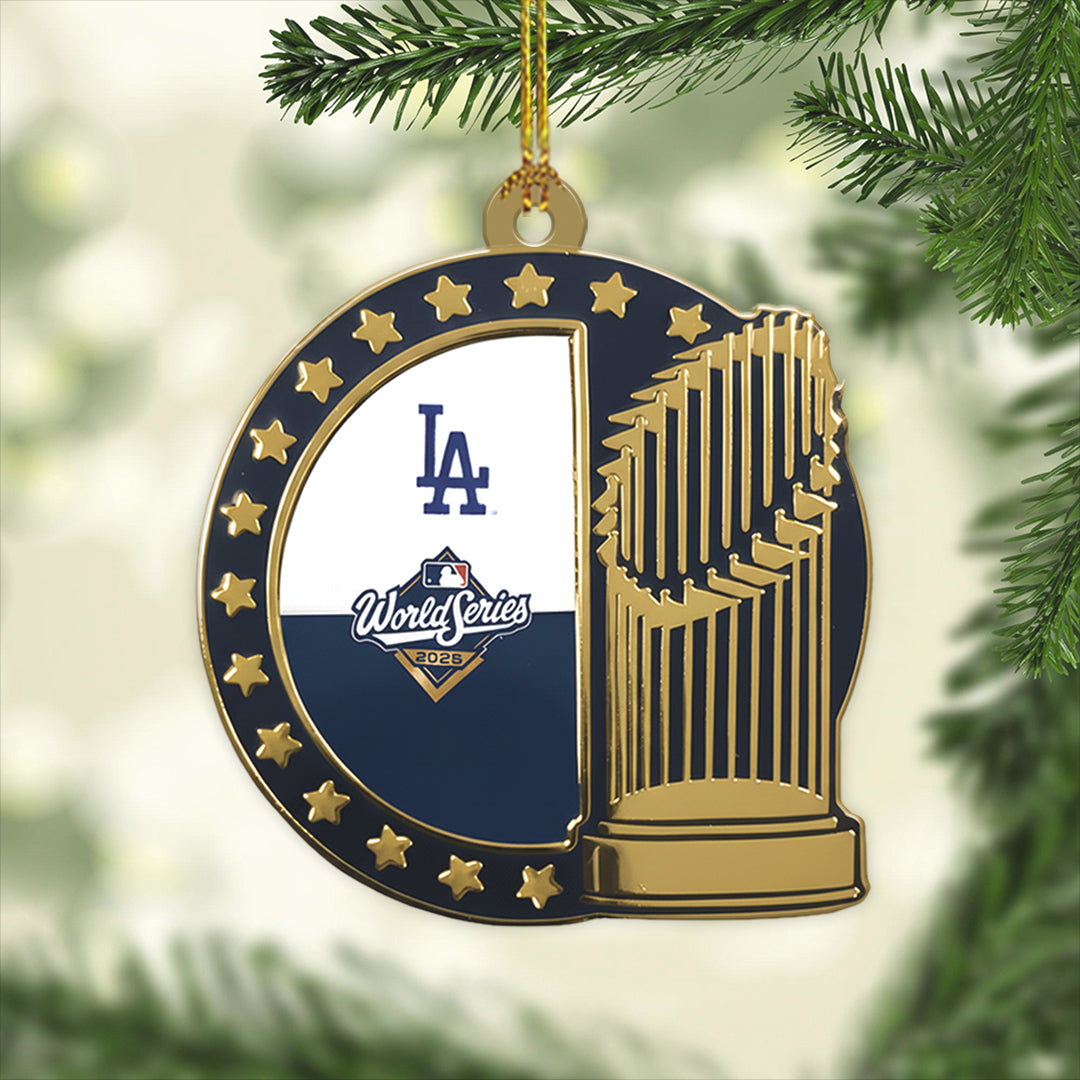 Los Angeles Dodgers 2025 Custom Shape 2-sided Acrylic Ornament – NGHIAVT5361