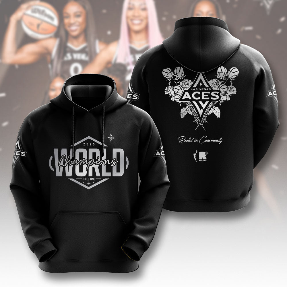 Las Vegas Aces WNBA 2025 3D Apparel – NGHIAVT5381