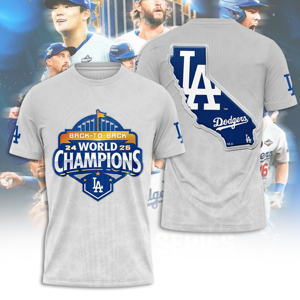 Los Angeles Dodgers 3D Apparel – NGHIAVT5471