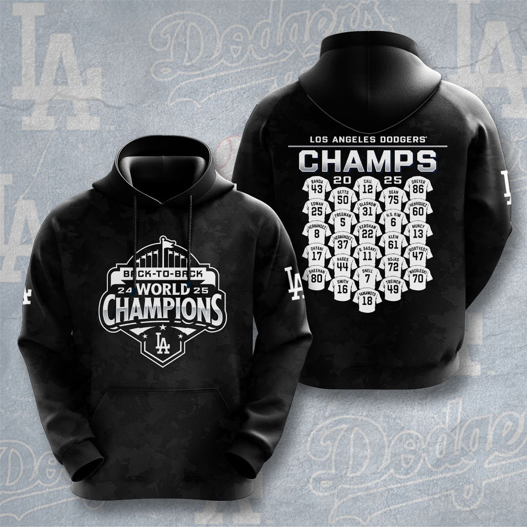 Los Angeles Dodgers 3D Apparel – NGHIAVT5478
