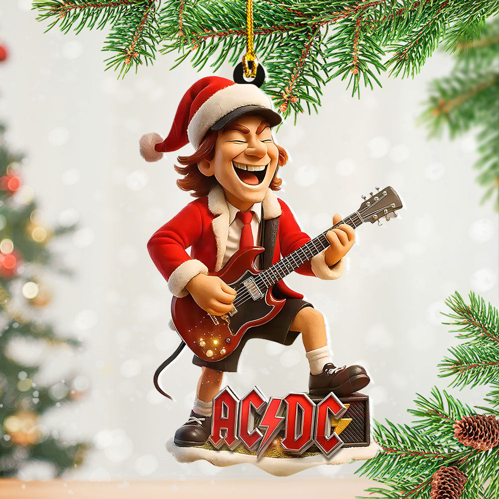 AC/DC 2025 Custom Shape 2-sided Acrylic Ornament – NGHIAVT5615
