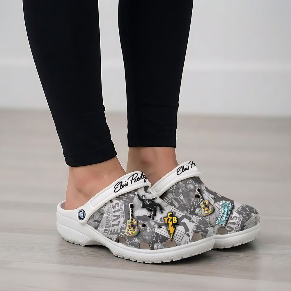 Elvis Presley Custom Clogs – NGHIAVT5717
