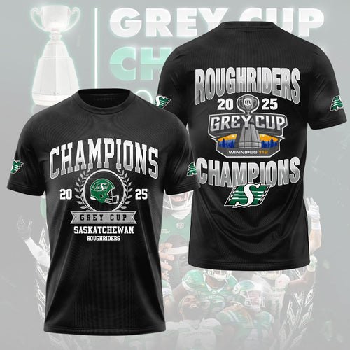 Saskatchewan Roughriders 2025 3D Apparel – NGHIAVT5771