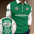 Saskatchewan Roughriders 2025 Zip Polo Shirt – NGHIAVT5814