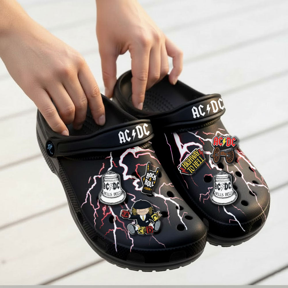 AC/DC Custom Clogs – NGHIAVT5823