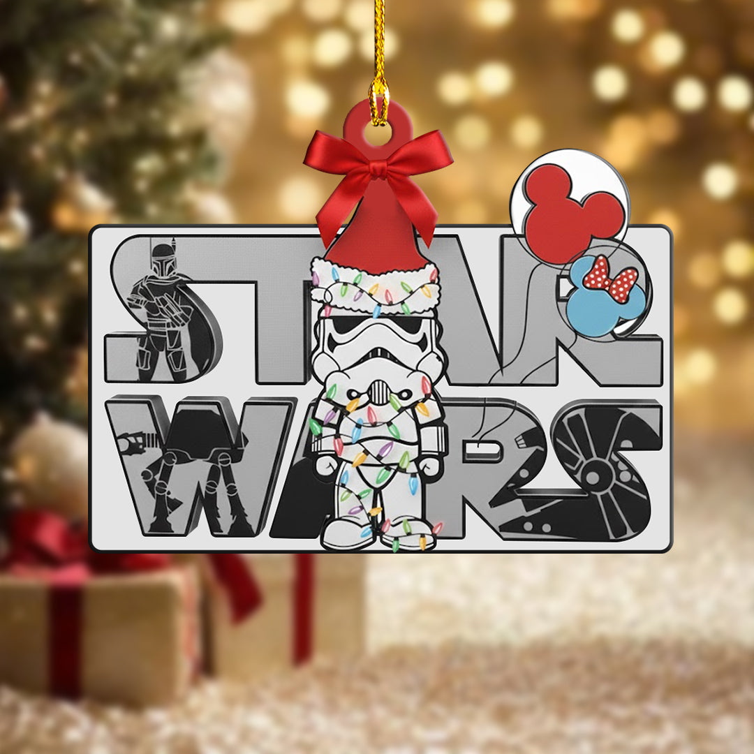 6PCS Star Wars Custom Shape 2-Side Printed Acrylic Ornament – NGHIAVT5826