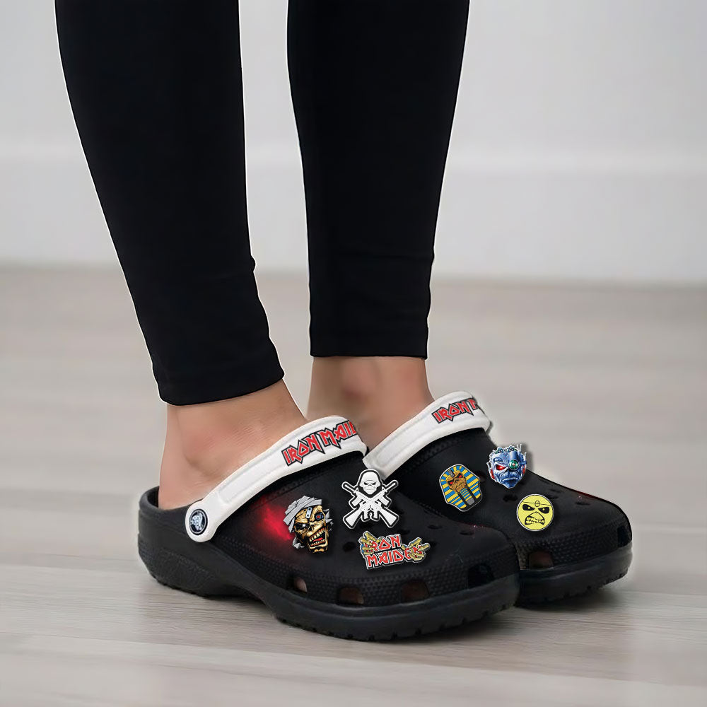 Iron Maiden Custom Clogs – NGHIAVT5829