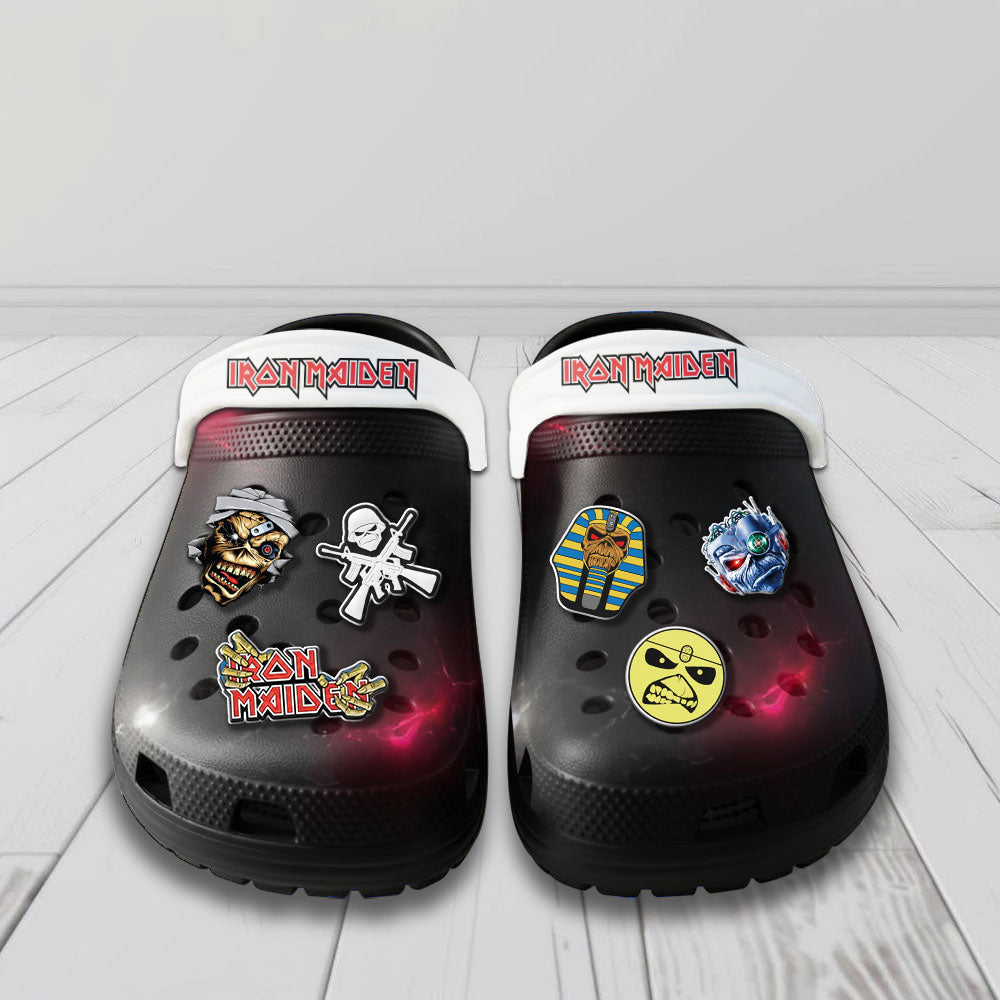 Iron Maiden Custom Clogs – NGHIAVT5829