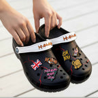 Def Leppard Custom Clogs – NGHIAVT5841