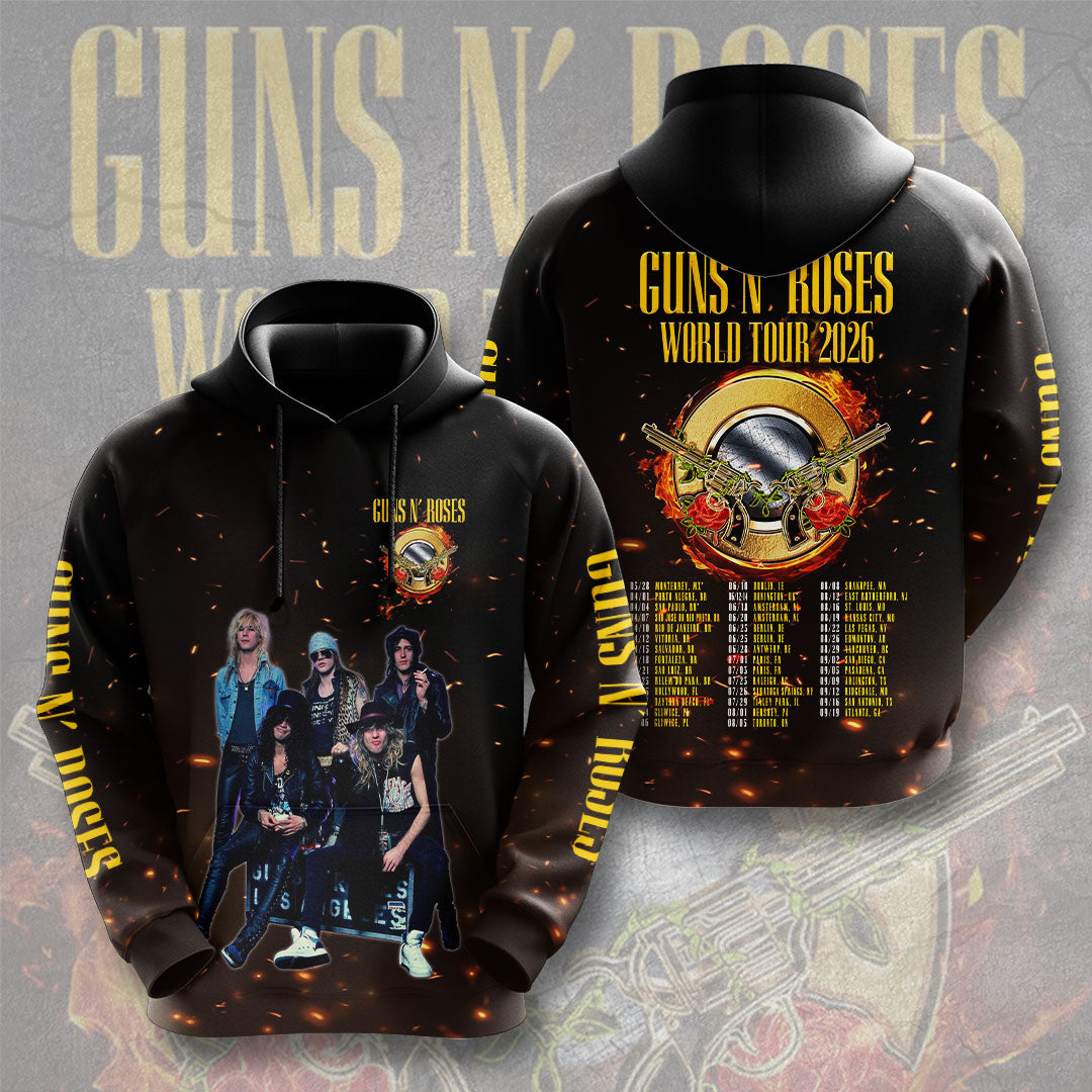 Guns N' Roses 3D Apparel – NGHIAVT5843