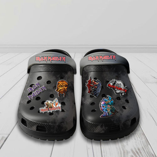 Iron Maiden Custom Clogs – NGHIAVT5881