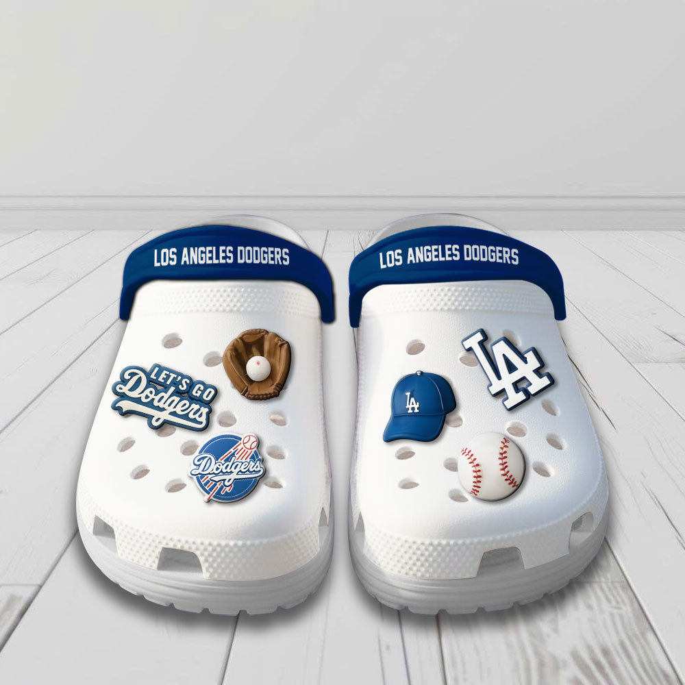 Los Angeles Dodgers 2025 Custom Clogs – NGHIAVT5908