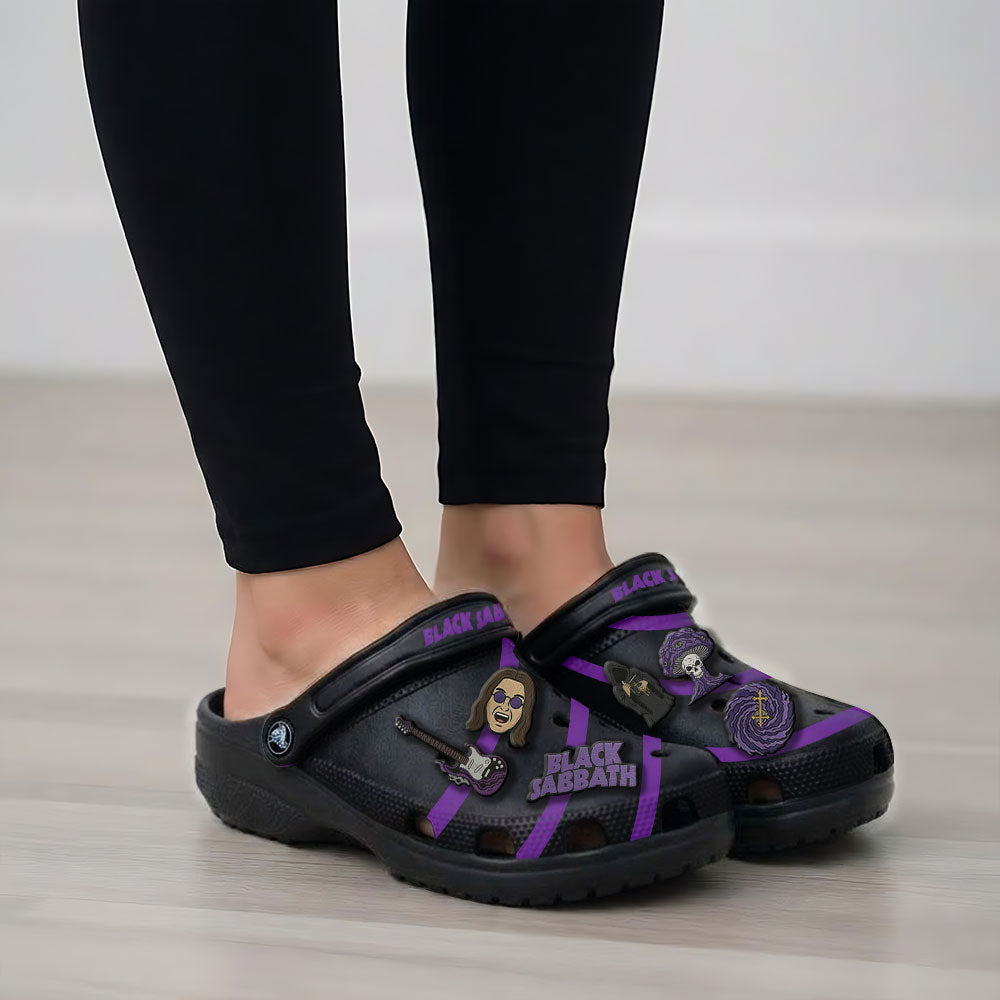 Black Sabbath Custom Clogs – NGHIAVT5909