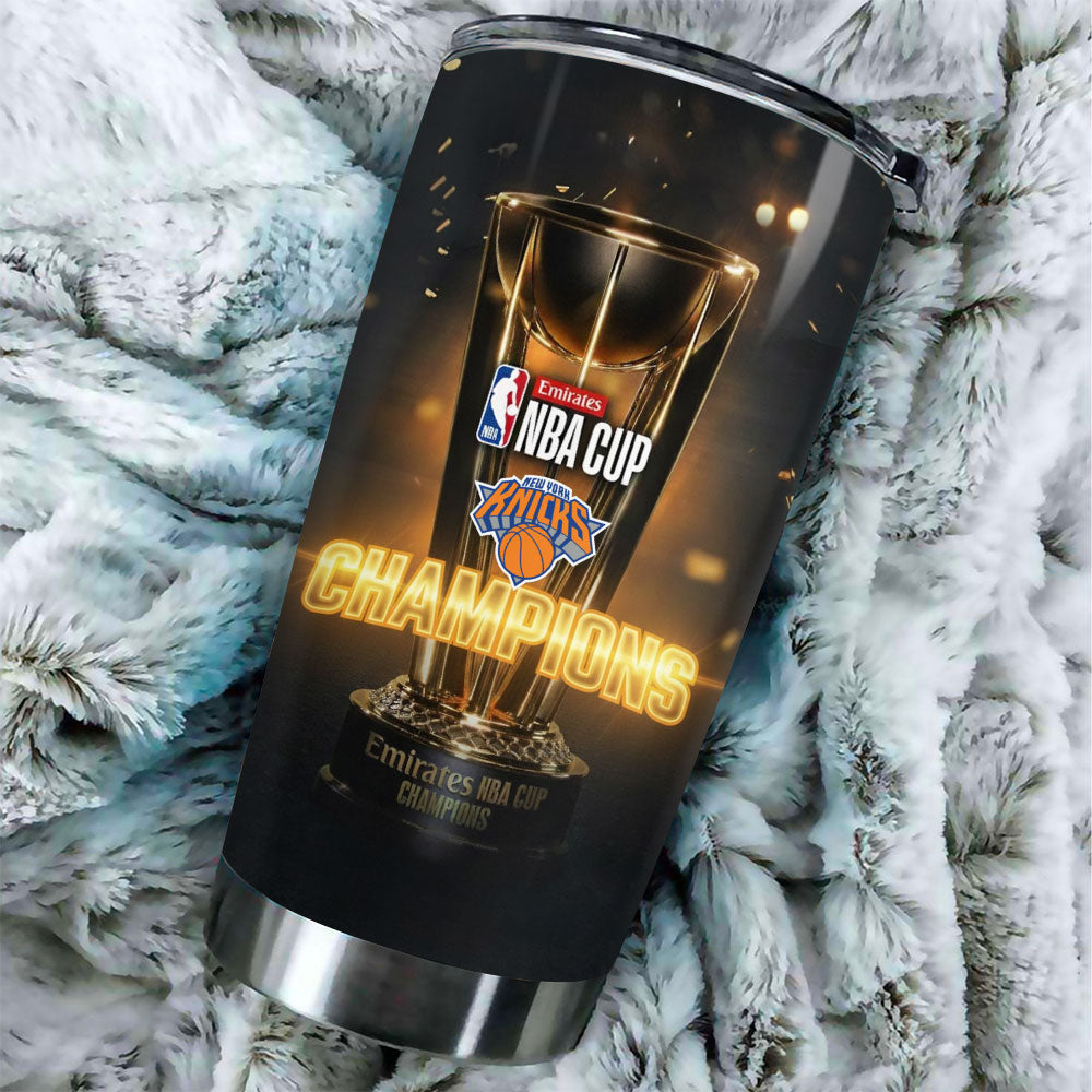 New York Knicks NBA Cup 2025 Tumbler Cup – NGHIAVT6035