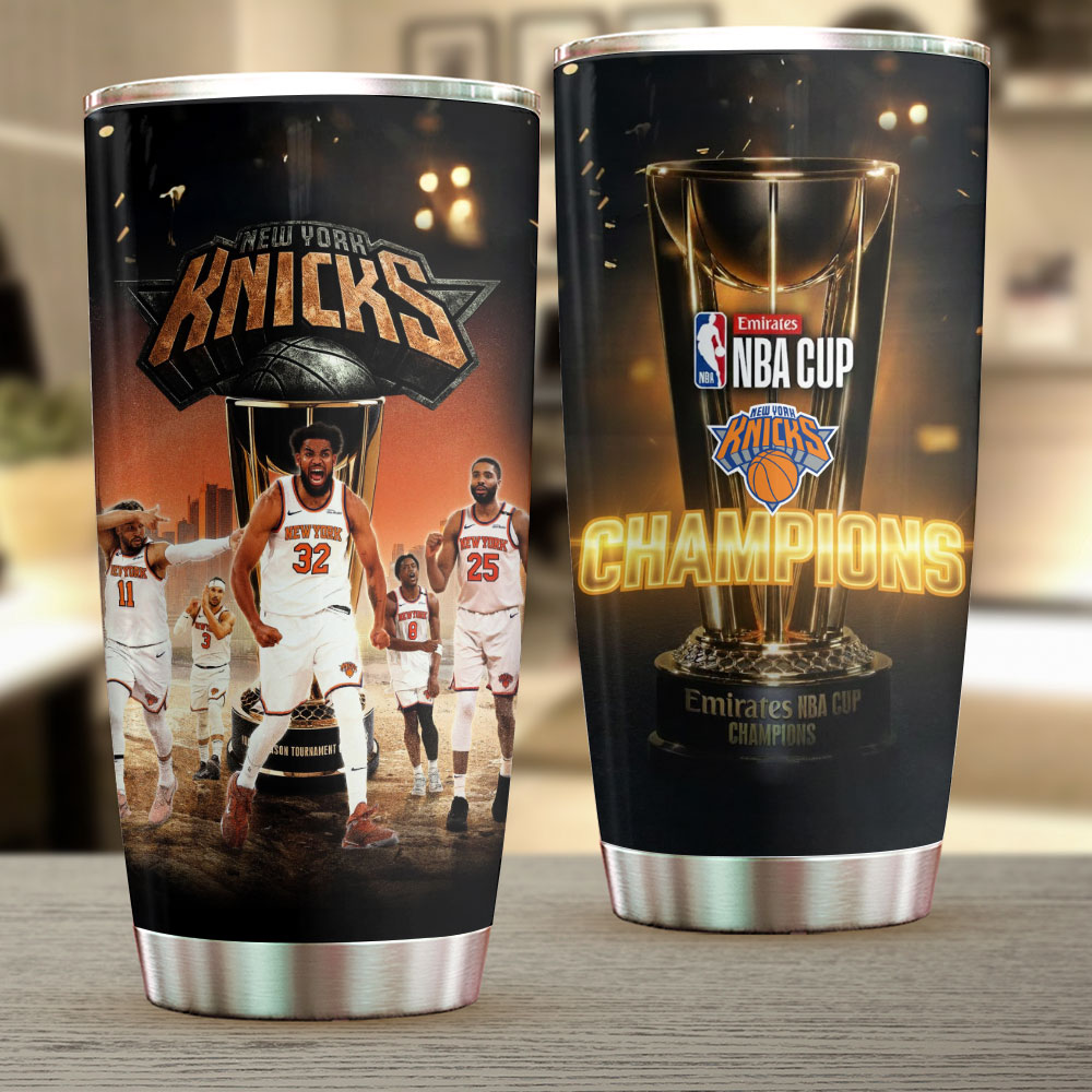 New York Knicks NBA Cup 2025 Tumbler Cup – NGHIAVT6035