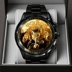 Harry Potter 25th Anniversary 2026 Black Stainless Steel Watch – NGHIAVT6039