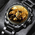 Harry Potter 25th Anniversary 2026 Black Stainless Steel Watch – NGHIAVT6039