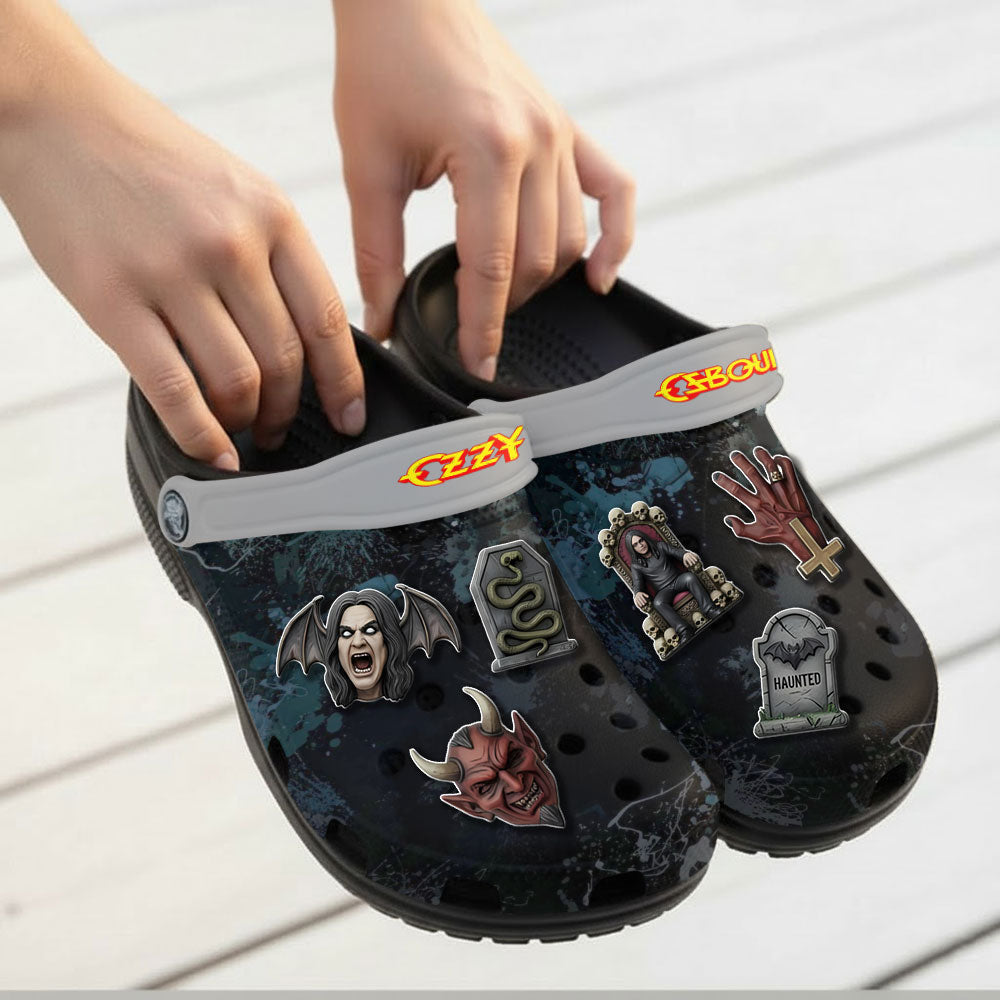 Ozzy Osbourne Custom Clogs – NGHIAVT6069
