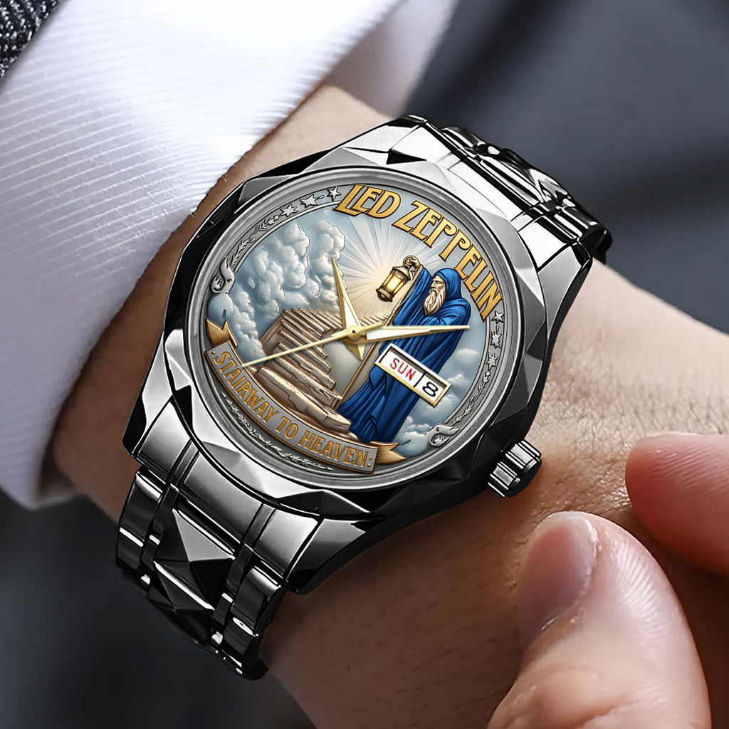 Led Zeppelin Alloy Luxury Quartz Watch – NGHIAVT6149