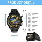 Star Wars Black Stainless Steel Watch – NGHIAVT6153
