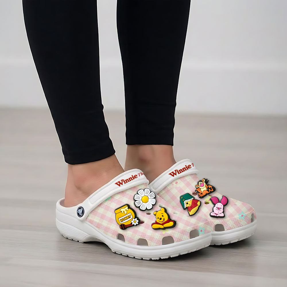 Winnie-the-Pooh 100th Anniversary Custom Clogs – NGHIAVT9207