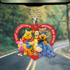Winnie-the-Pooh 100th Anniversary Custom shape 2-sided Acrylic Car Ornament – NGHIAVT9283