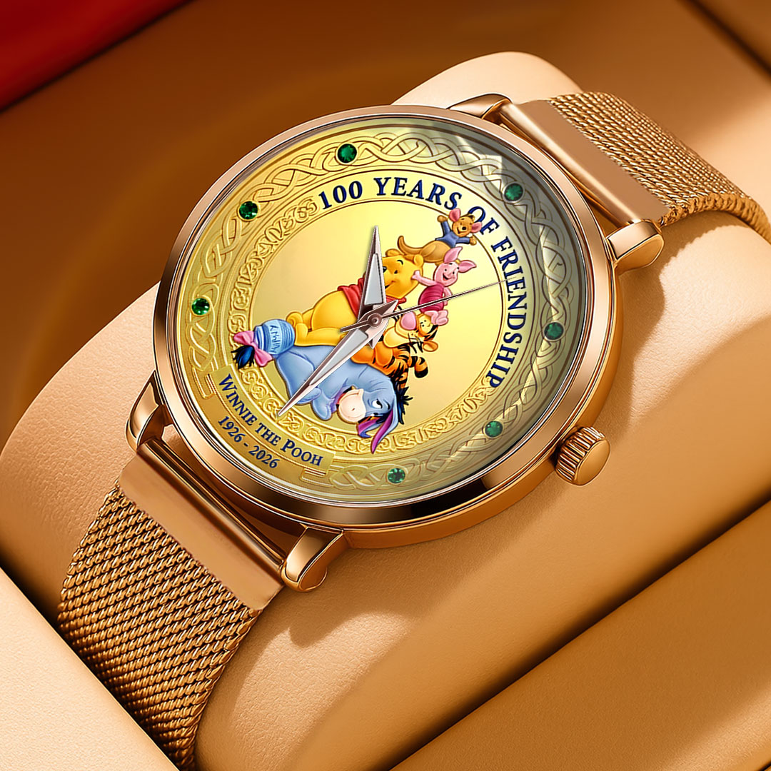 Winnie-the-Pooh 100th Anniversary Mesh Strap Quartz Watch – NGHIAVT9416